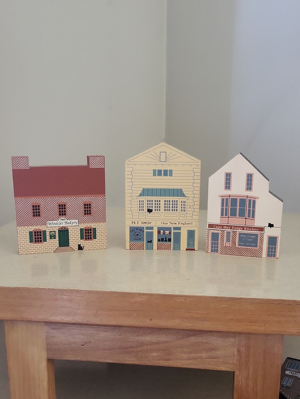 Vintage 90's The Cat's Meow Sey If 3 Bakery, Pet Shop, Kitchen